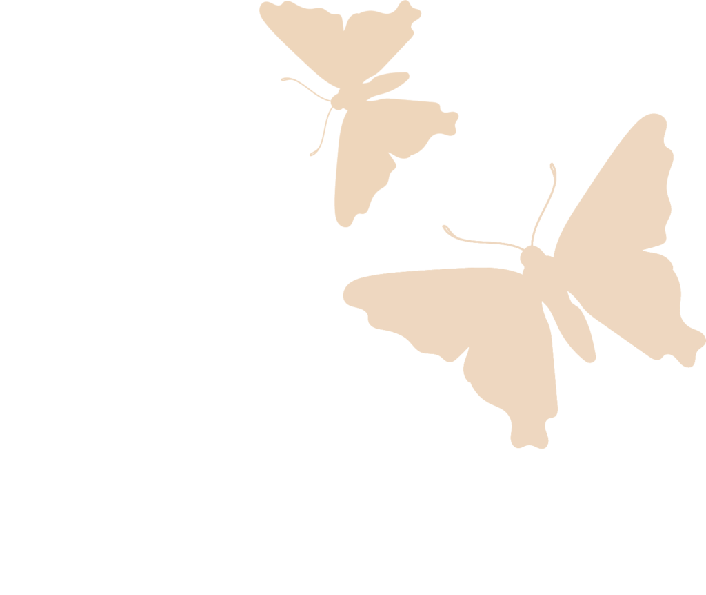 Butterflies decorative element