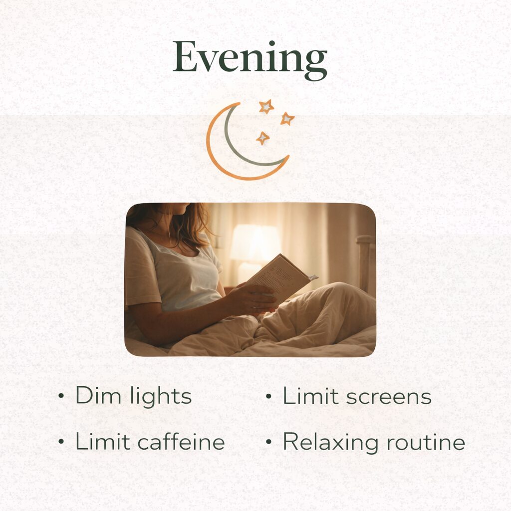 Evening Routine for Healthy Hormones