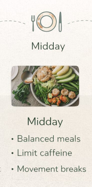 Midday Routine for Healthy Hormones